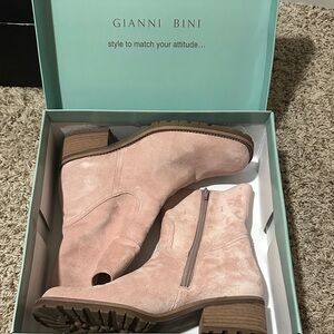 Gianni Bini Blush Ankle Booties